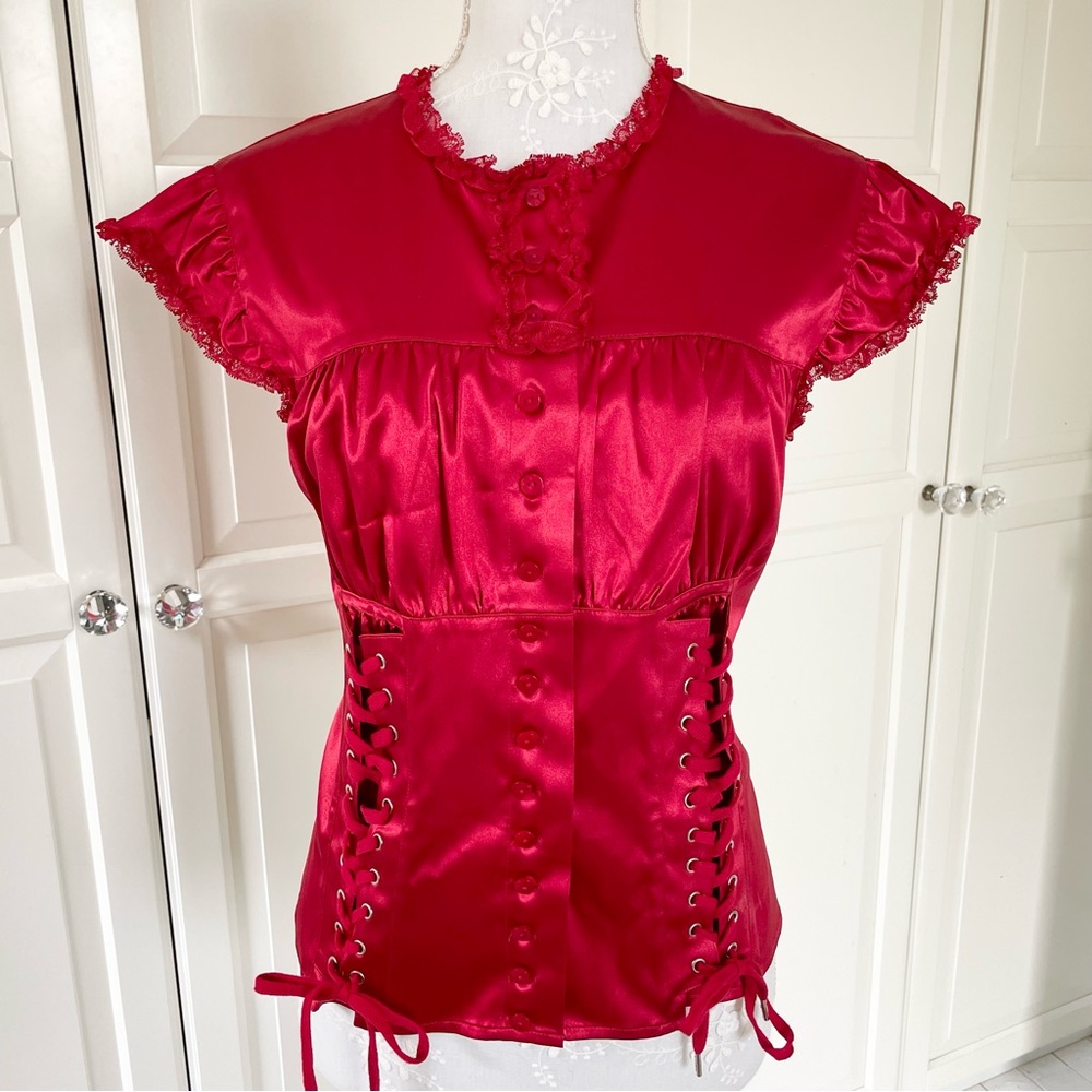 Vintage moda international corset top